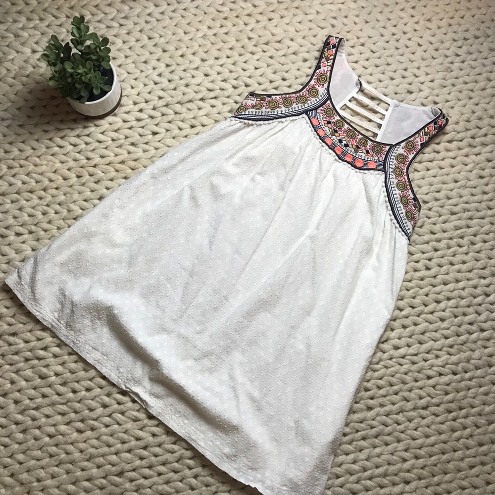 GUC Anthropologie toda vista swing dress